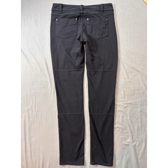 ATHLETA Bettona Jegging Pants Women's SIZE Small Black Pockets Low Rise Stretch - Picture 2 of 6